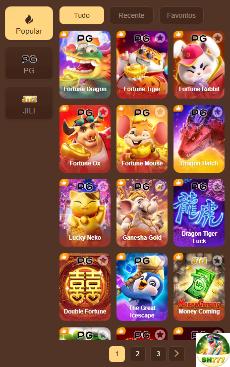 Jogos Certificados sh777.com